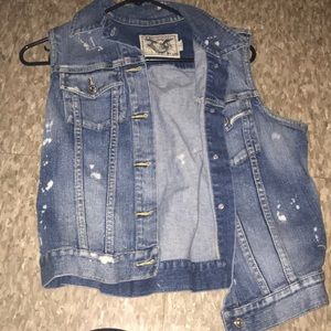 AMERICAN EAGLE VINTAGE JEAN JACKET